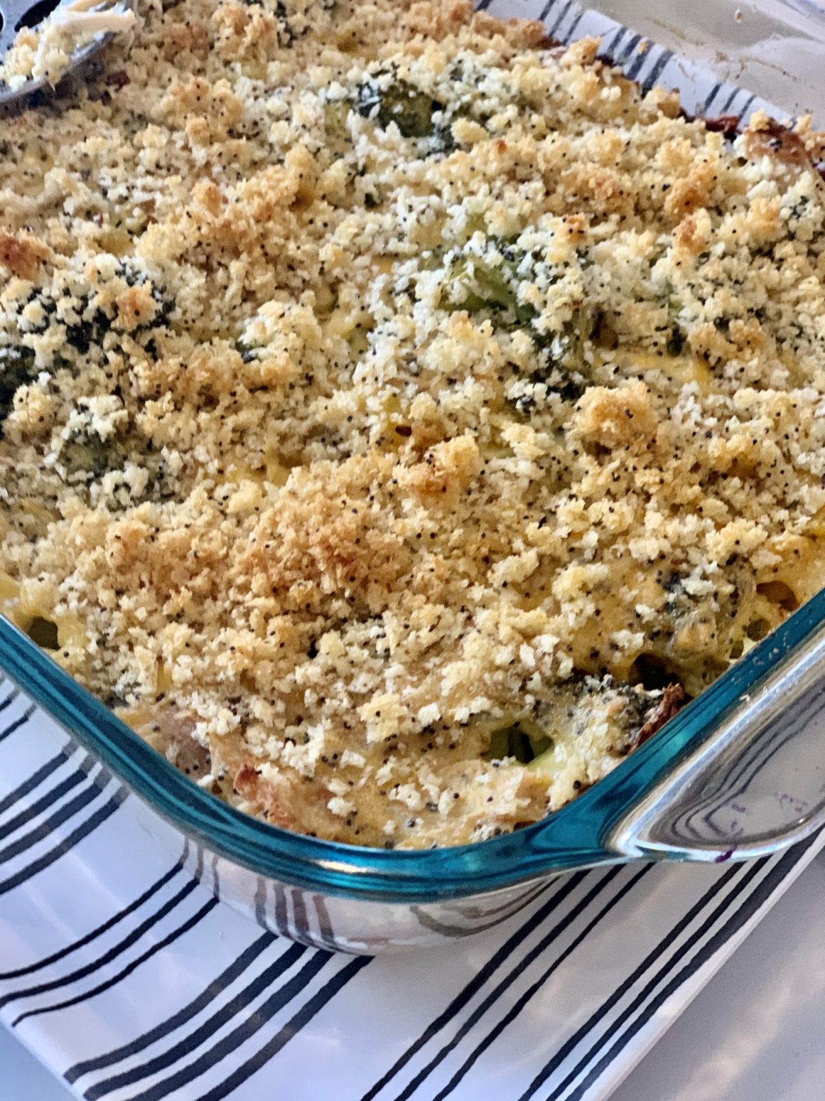 Creamy Poppy Seed Chicken Casserole - Pound Dropper