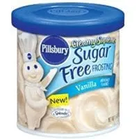 Pillsbury sugar free vanilla frosting 