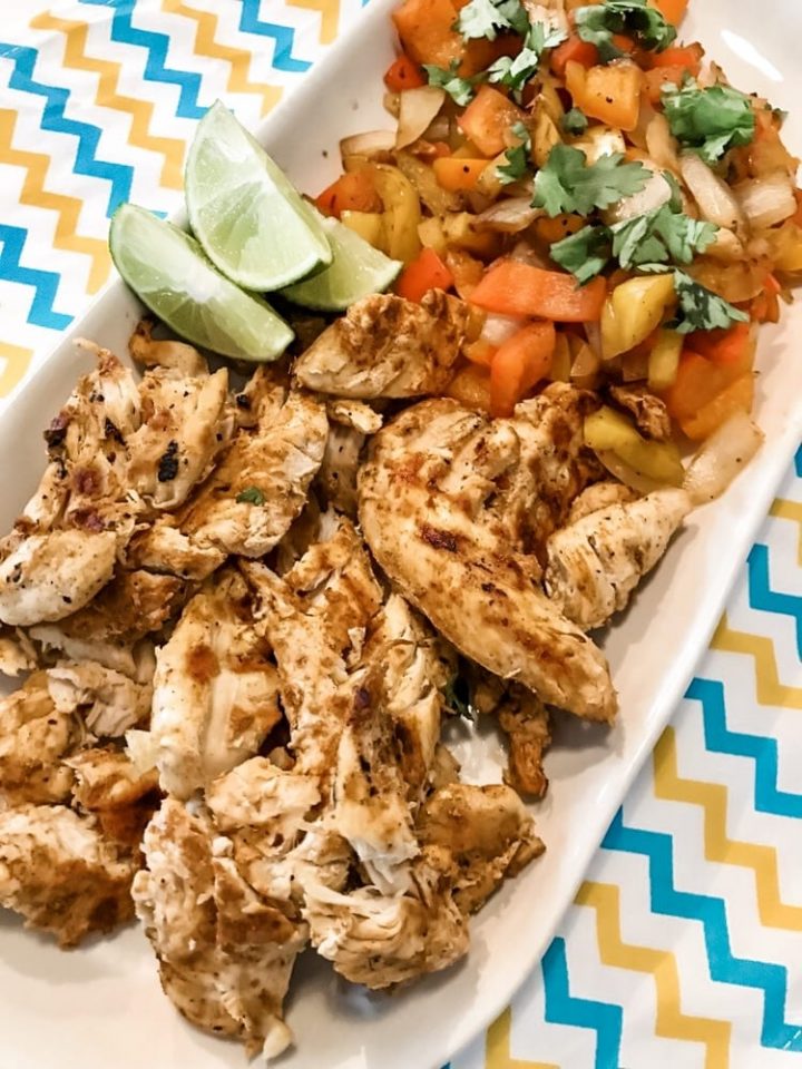 Easy Low Point Chicken Fajitas Pound Dropper