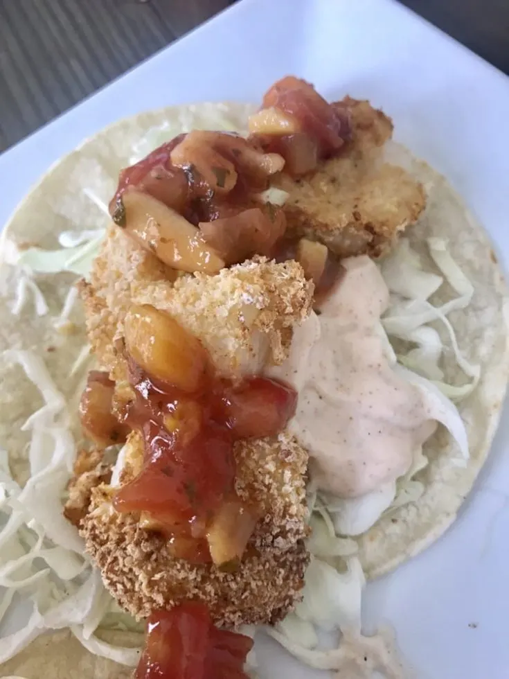 Crispy Cajun Shrimp Tacos
