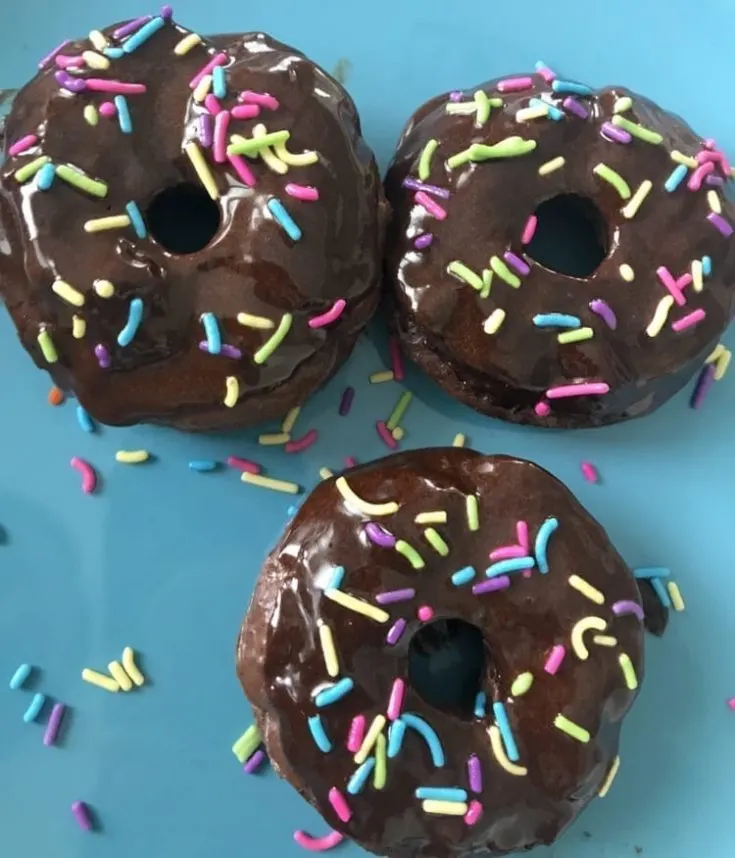 Mini Brownie Batter Donuts