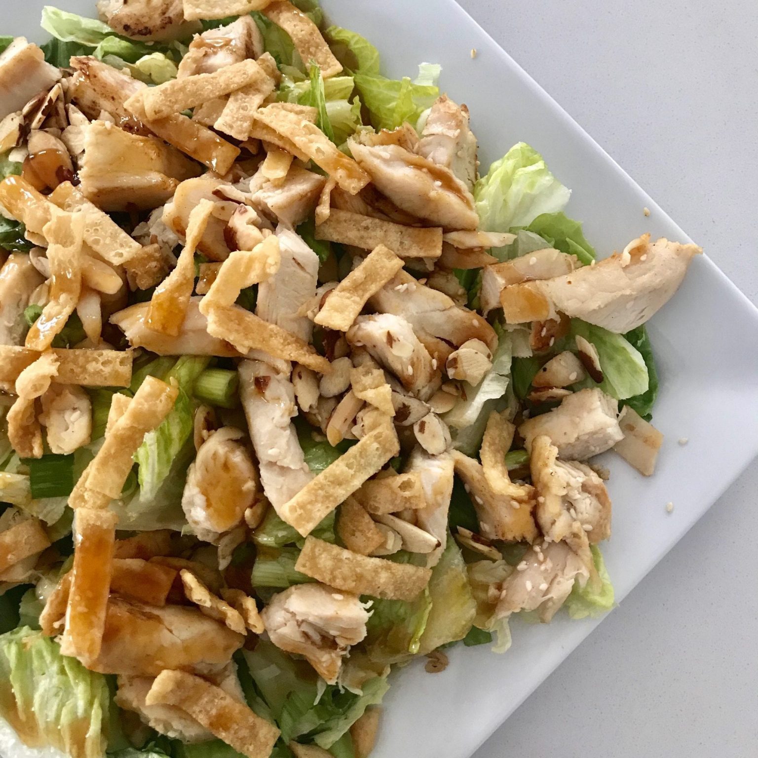 Copycat Panera Asian Chicken Salad - Pound Dropper