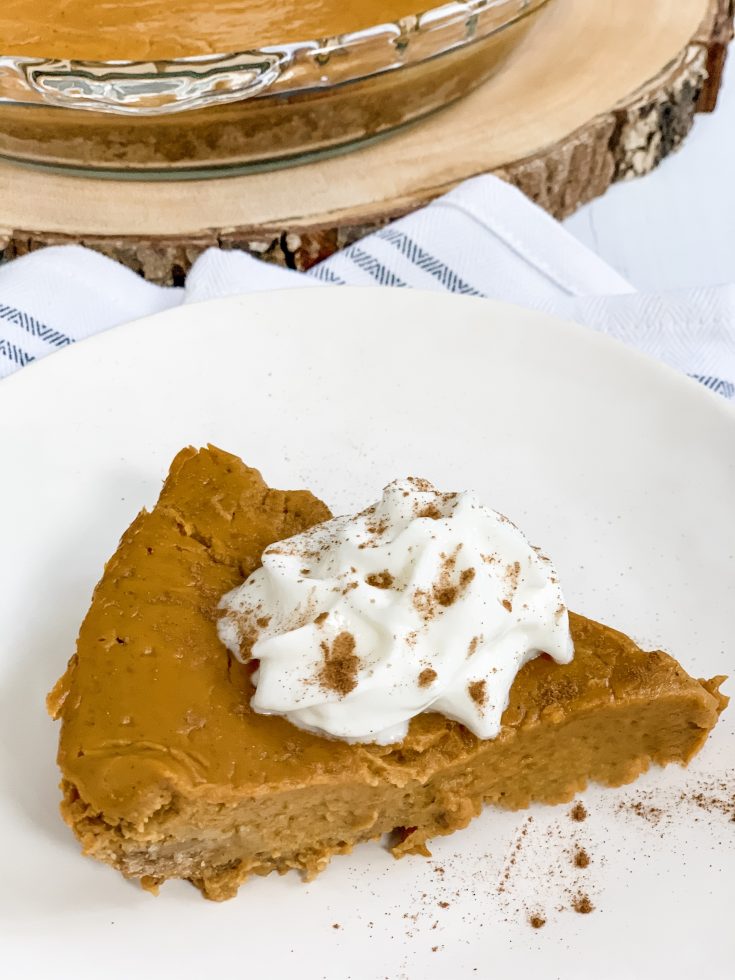 Zero Point Crustless Pumpkin Pie