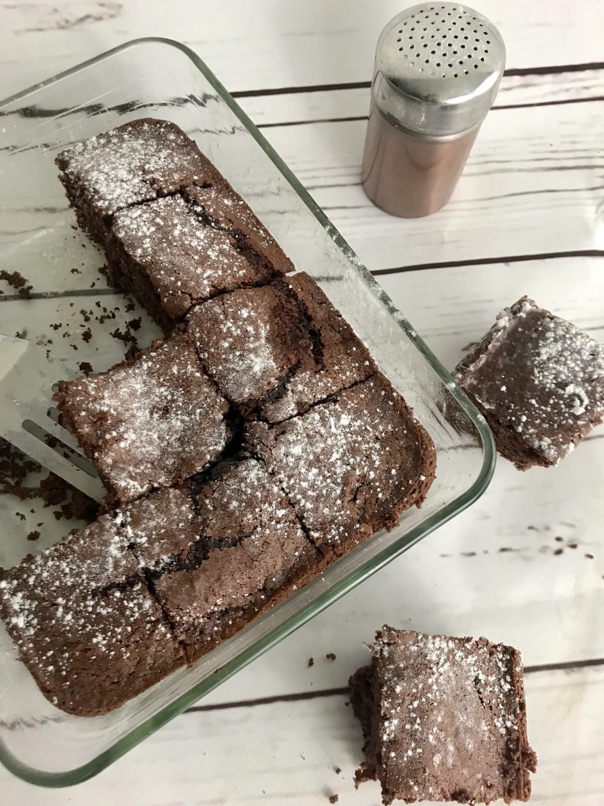 Skinny Mint Chocolate Brownies - Pound Dropper