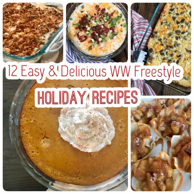 12 Easy and Delicious WW Friendly Holiday Recipes - Pound Dropper