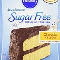 Pillsbury sugar free yellow cake mix