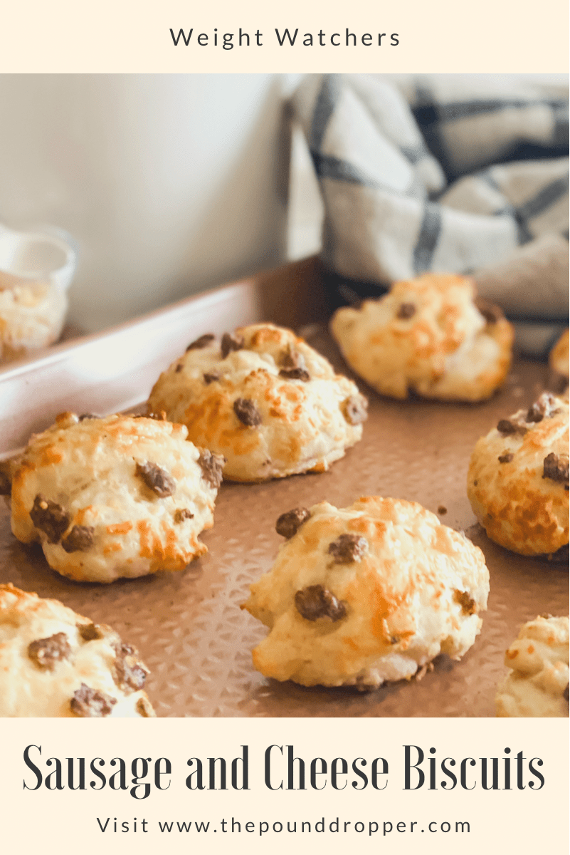 Sausage and Cheese Biscuits via @pounddropper