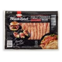 Hormel Black Label precooked bacon  