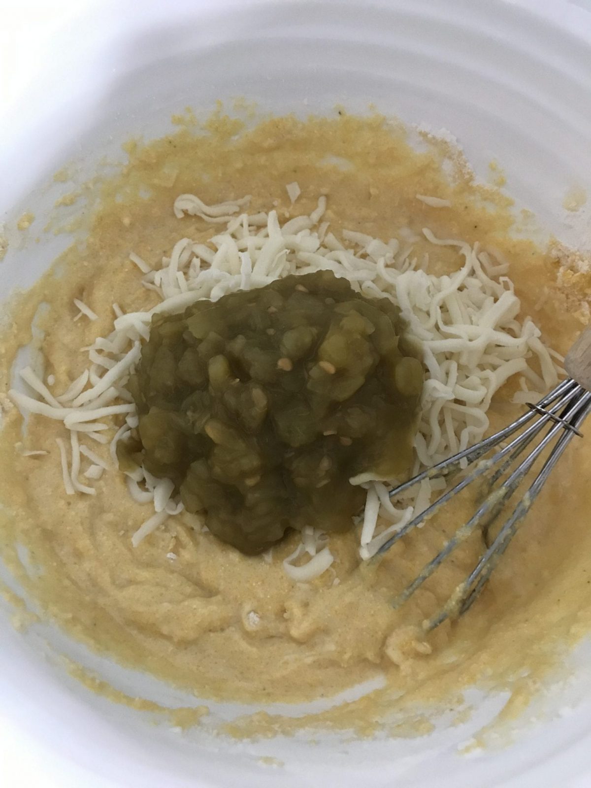 Green Chile Cornbread Muffins Pound Dropper