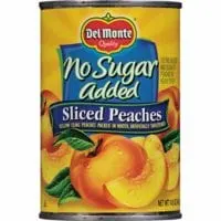 No Sugar Added Peaches