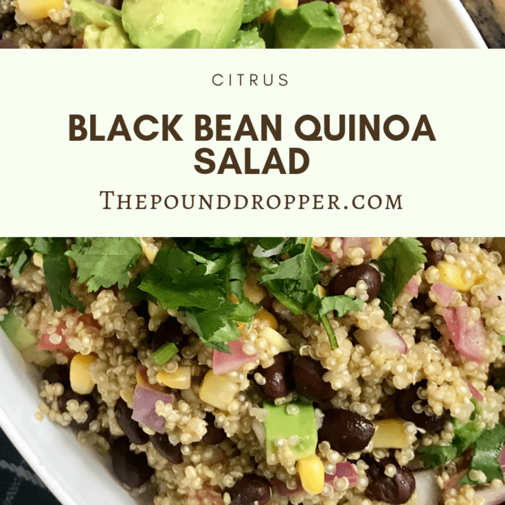 Citrus Black Bean Quinoa Salad