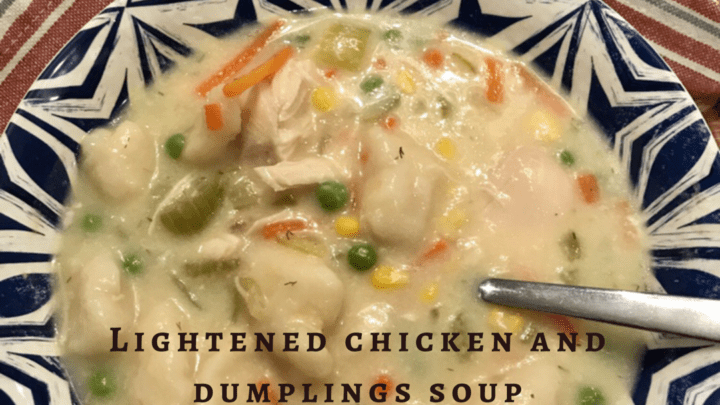 One Pot Chicken and Dumplings - Pound Dropper