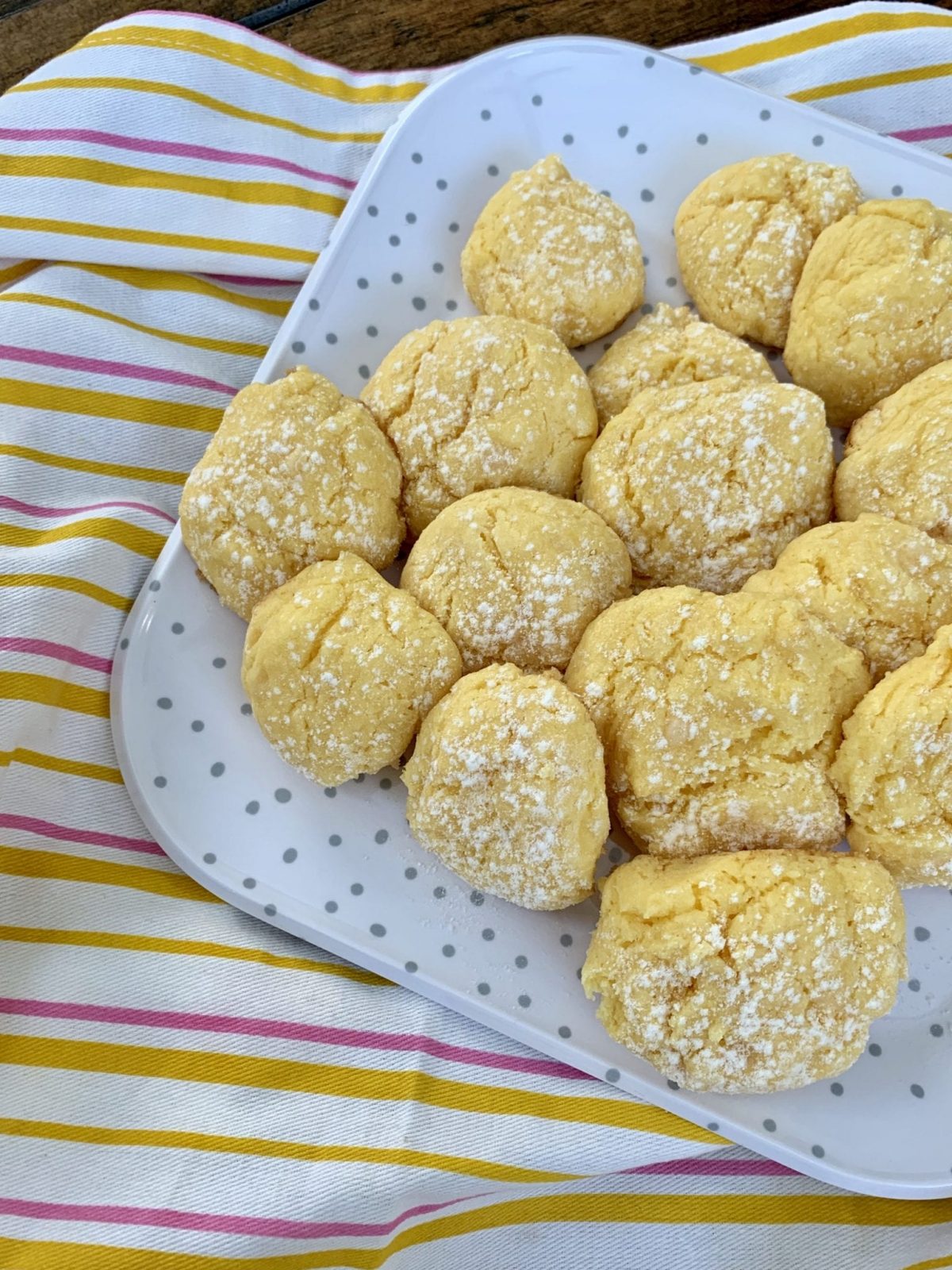 Easy Lemon Drop Cookies Pound Dropper