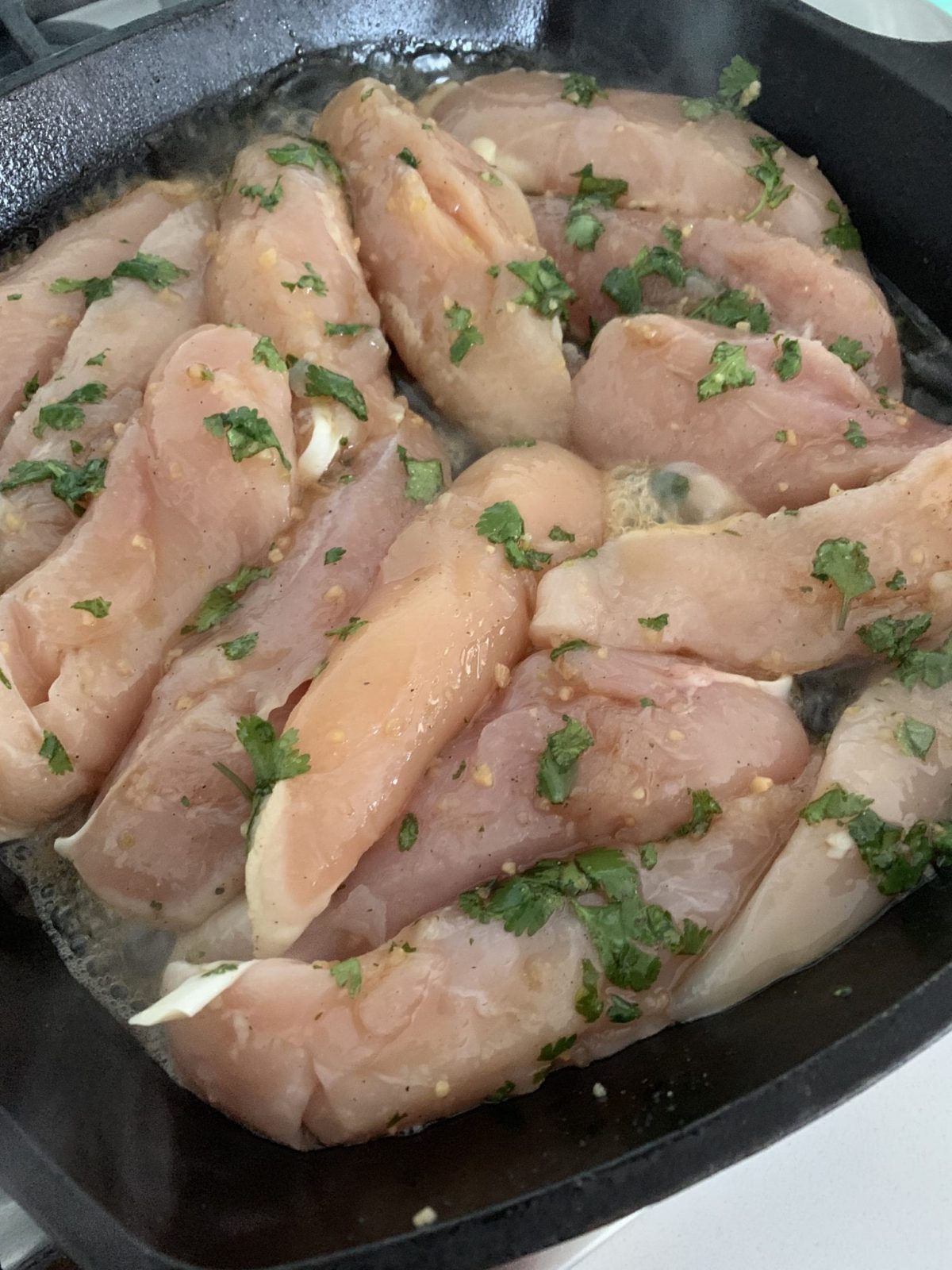 Honey Cilantro Chicken Tenders Pound Dropper
