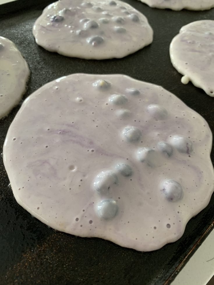 Best Fluffy Blueberry Lemon Pancakes Pound Dropper