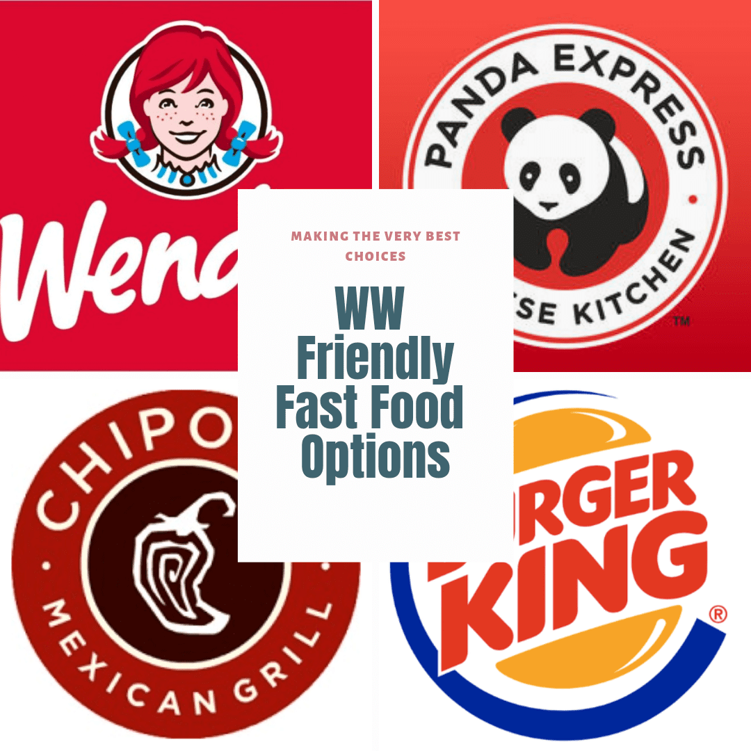 WW Friendly Fast Food Options - Pound Dropper