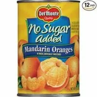 Del Monte Canned Mandarin Oranges in Water, No Sugar Added