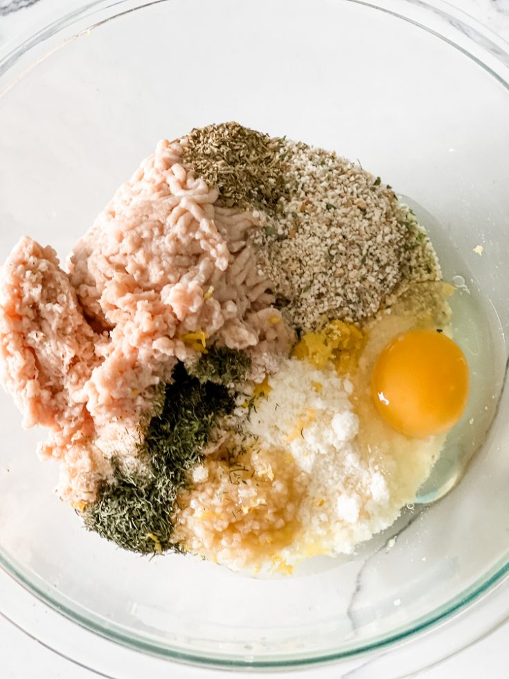 Greek Chicken Meatballs Pound Dropper