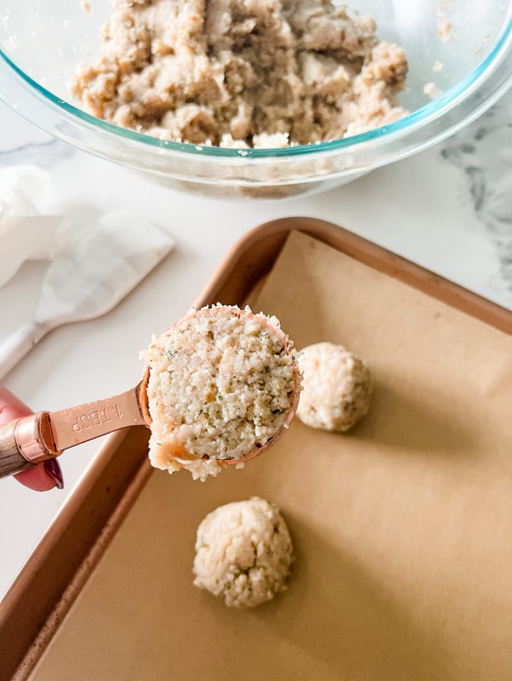 Greek Chicken Meatballs Pound Dropper