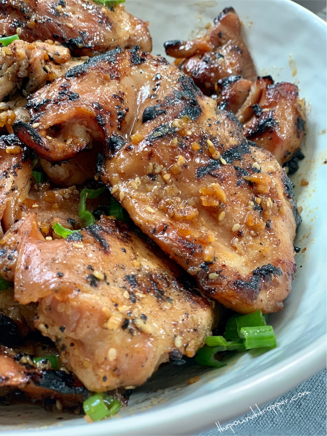 Grilled Teriyaki Chicken Thighs