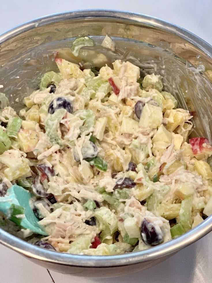 Skinny Chicken Salad - Pound Dropper