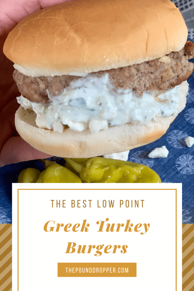 Best Low Point Greek Turkey Burgers