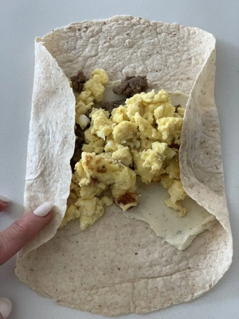 Low Point Breakfast Wraps - Pound Dropper