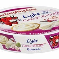 Light Laughing Cow Cheese Wedge Garlic and Herb