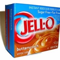 Jell-O Butterscotch Instant Pudding Sugar Free (4-Pack)