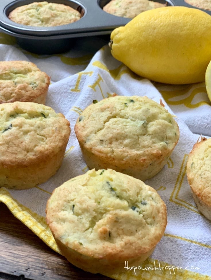 Zucchini Lemon Loaf or Muffins