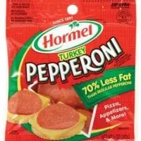 Hormel TURKEY PEPPERONI Slices 5oz (2 Pack)