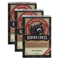 Kodiak Cakes Protein Pancake Power Cakes, Flapjack and Waffle Baking Mix, Buttermilk, 20 Ounce (Pack of 3)