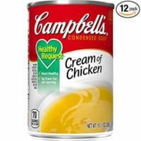 Campbell's Condensed Healthy Request Cream of Chicken Soup, 10.5 oz. Can (Pack of 12)