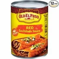 Old El Paso Medium Enchilada Sauce 10 oz Can (pack of 12)