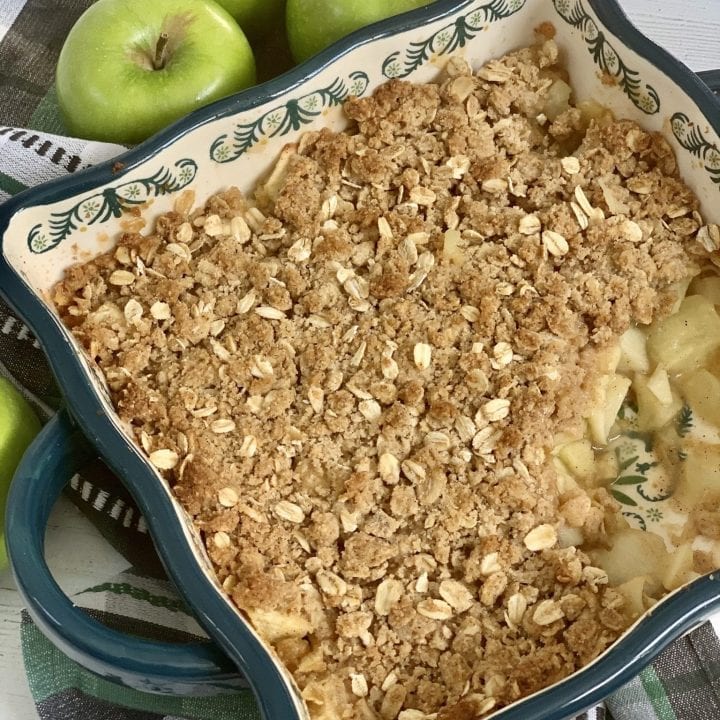 Easy Low Point Apple Crisp-image