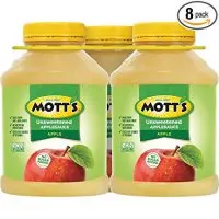 Mott's Unsweetened Applesauce, 46 Ounce Jar (Pack of 8)