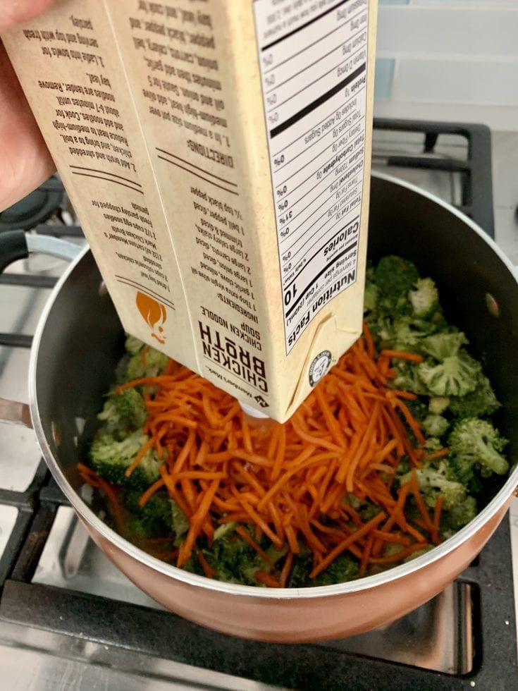 Lightened Up Broccoli Cheese Soup - Pound Dropper