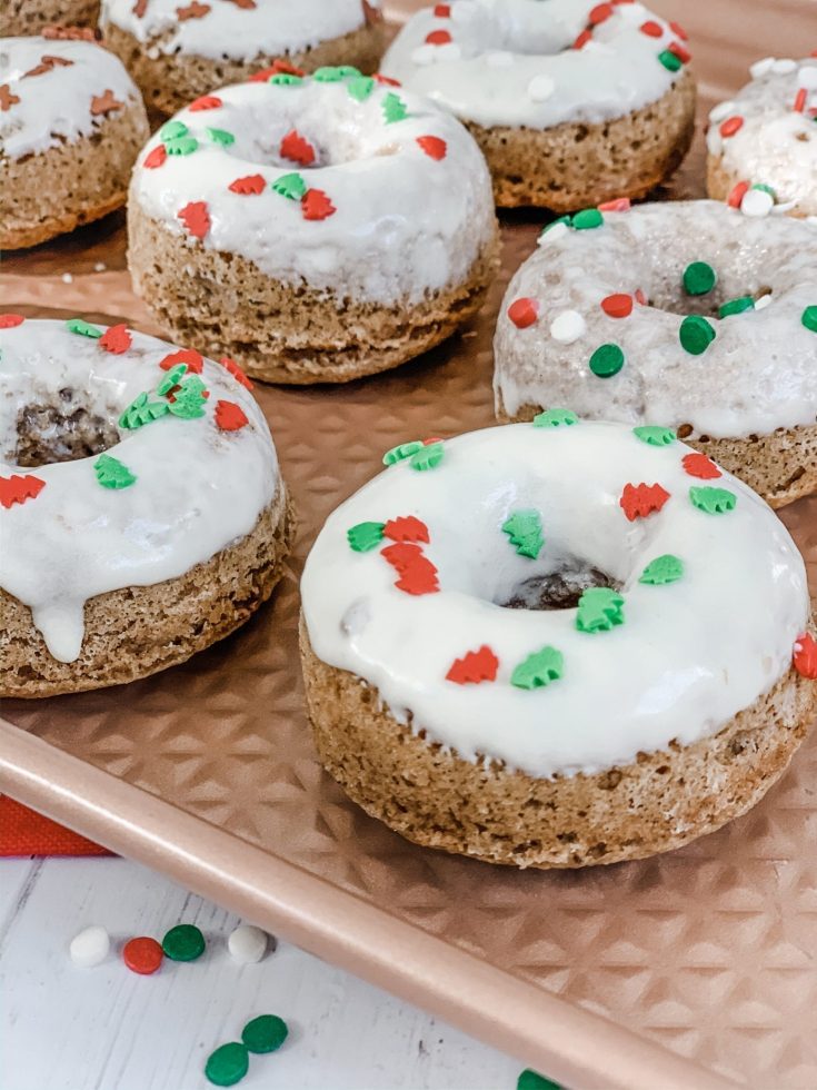 Two Point Gingerbread Donuts