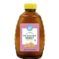 Happy Belly Raw Wildflower Honey,
