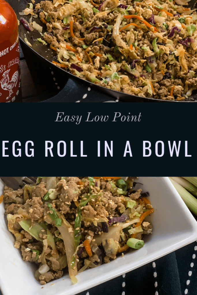 Egg Roll in a Bowl - Pound Dropper