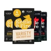 Bone Broth Variety Pack, Beef and Chicken by Kettle and Fire

