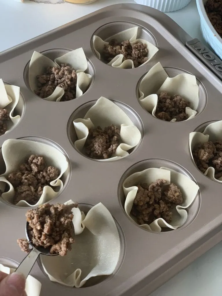 Easy Taco Cups Pound Dropper