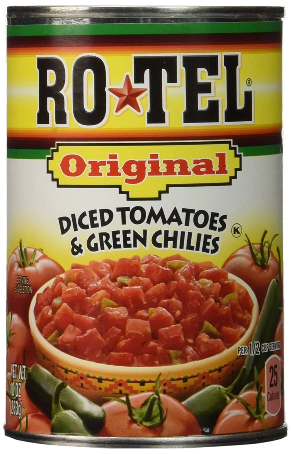 Ro Tel Original Tomato Diced Green Chilies
