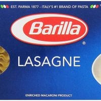Barilla Pasta, Wavy Lasagne
