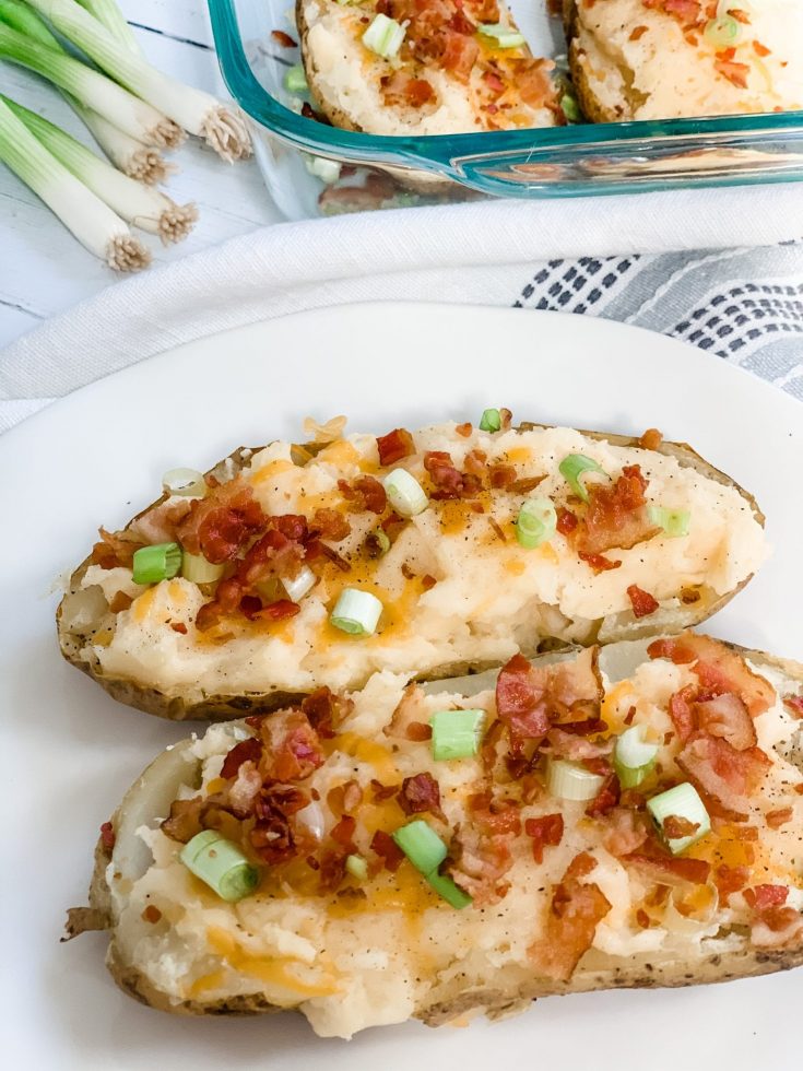 Easy Delicious Twice Baked Potatoes 