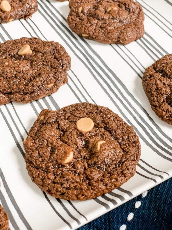Two Point Chocolate Reese’s Peanut Butter Cookies