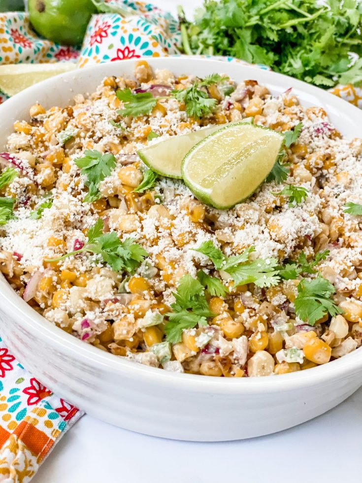 Skinny Mexican Street Corn Salad
