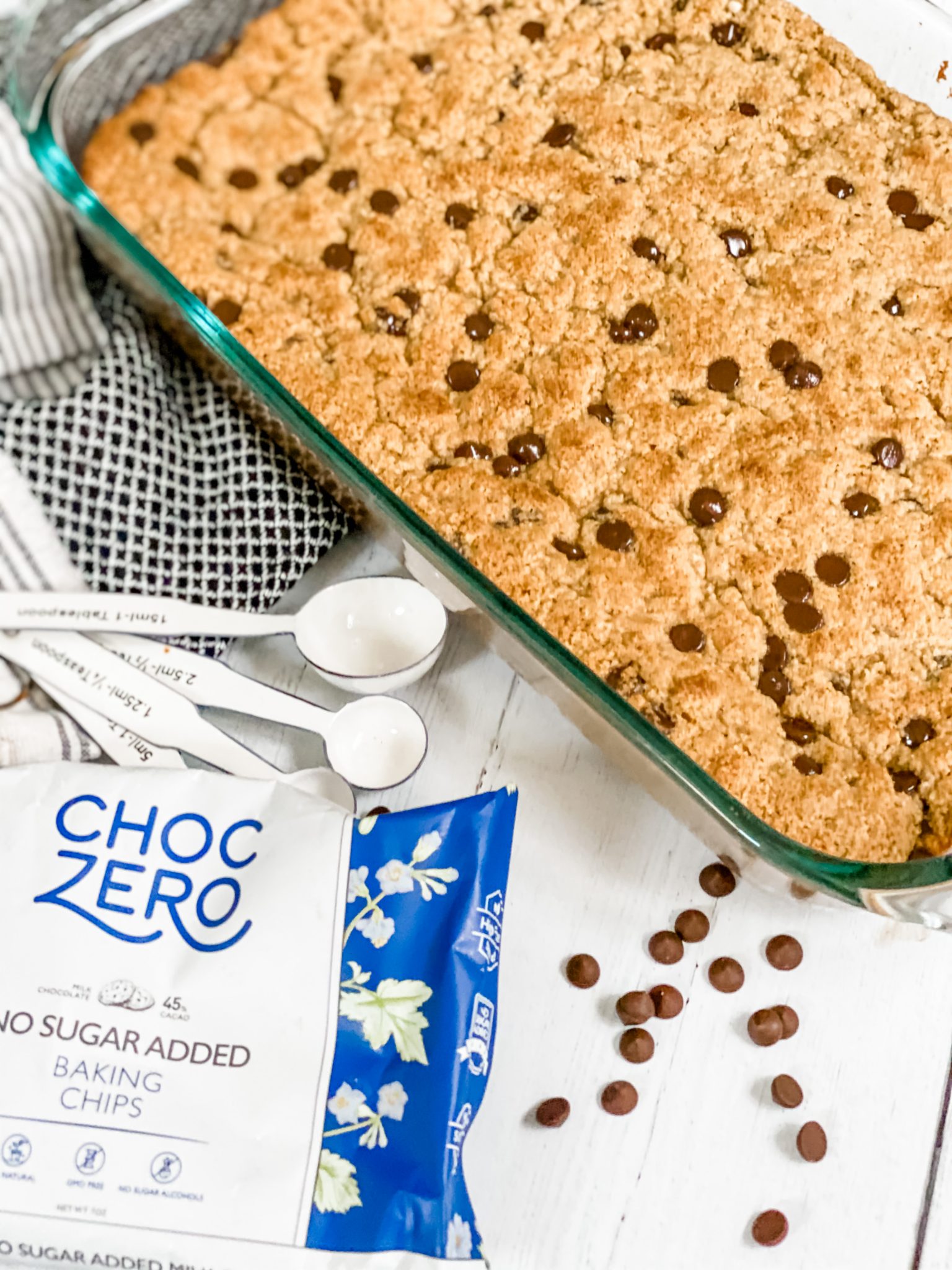 Skinny Chocolate Chip Bars Pound Dropper