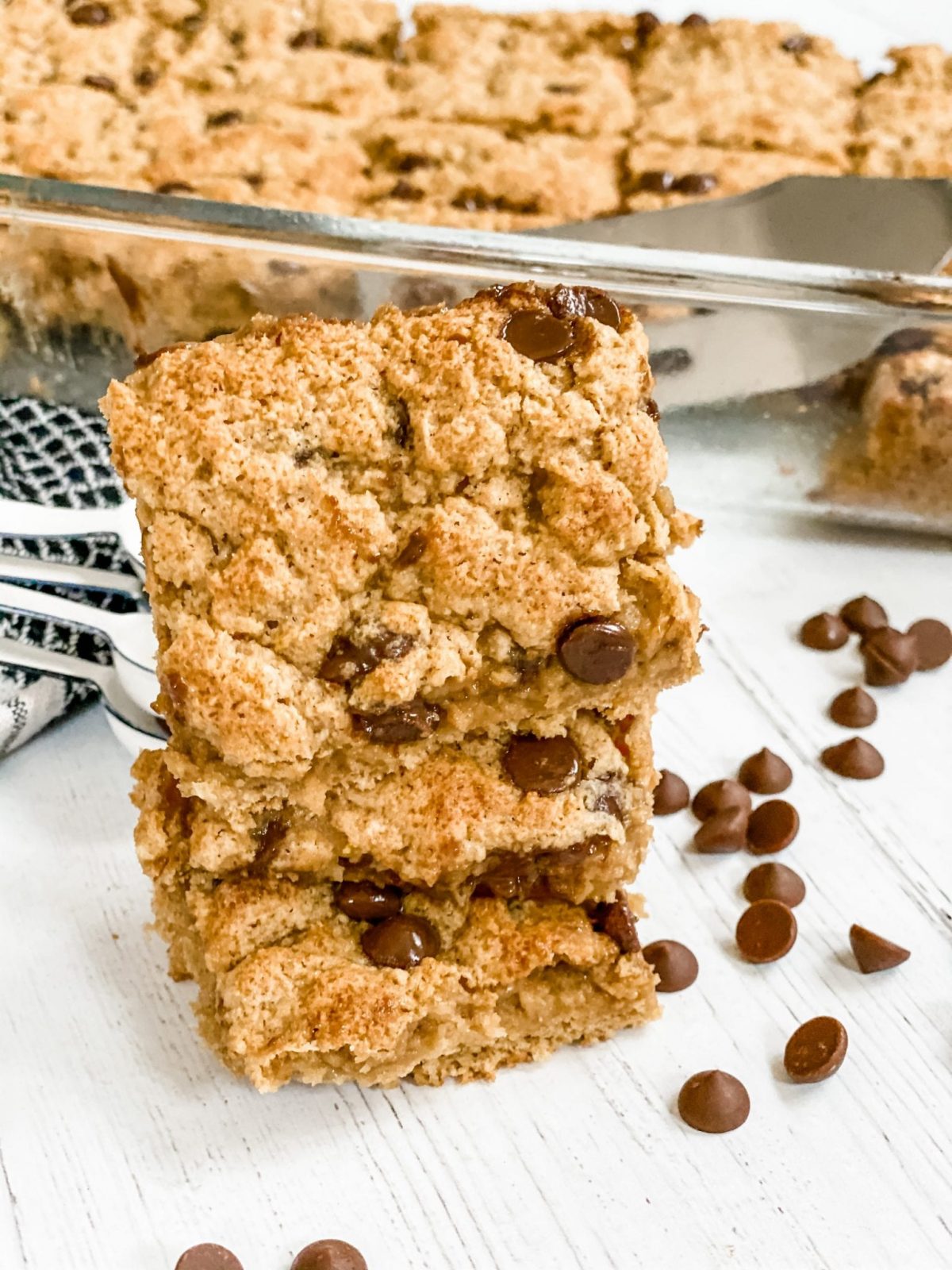 Skinny Chocolate Chip Bars Pound Dropper