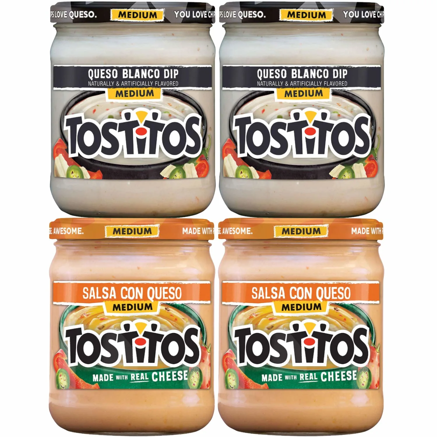 Tostitos Queso Variety Pack,
